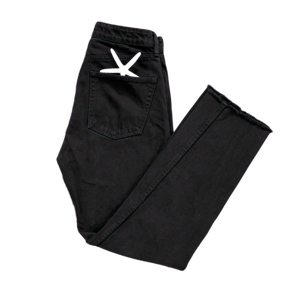 ZARA Crop Denim Pants
